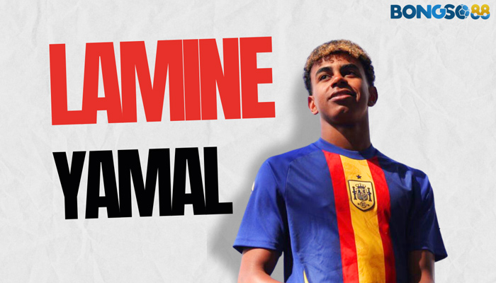 Thần đồng Barcelona và Tây Ban Nha Lamine Yamal